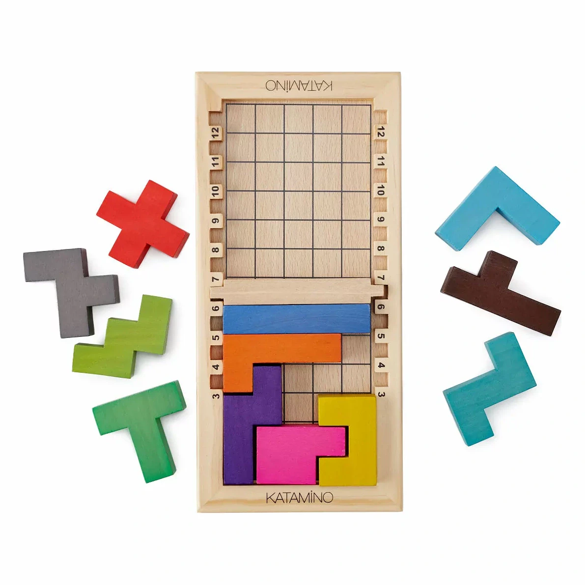 Katamino Wooden Puzzle Game