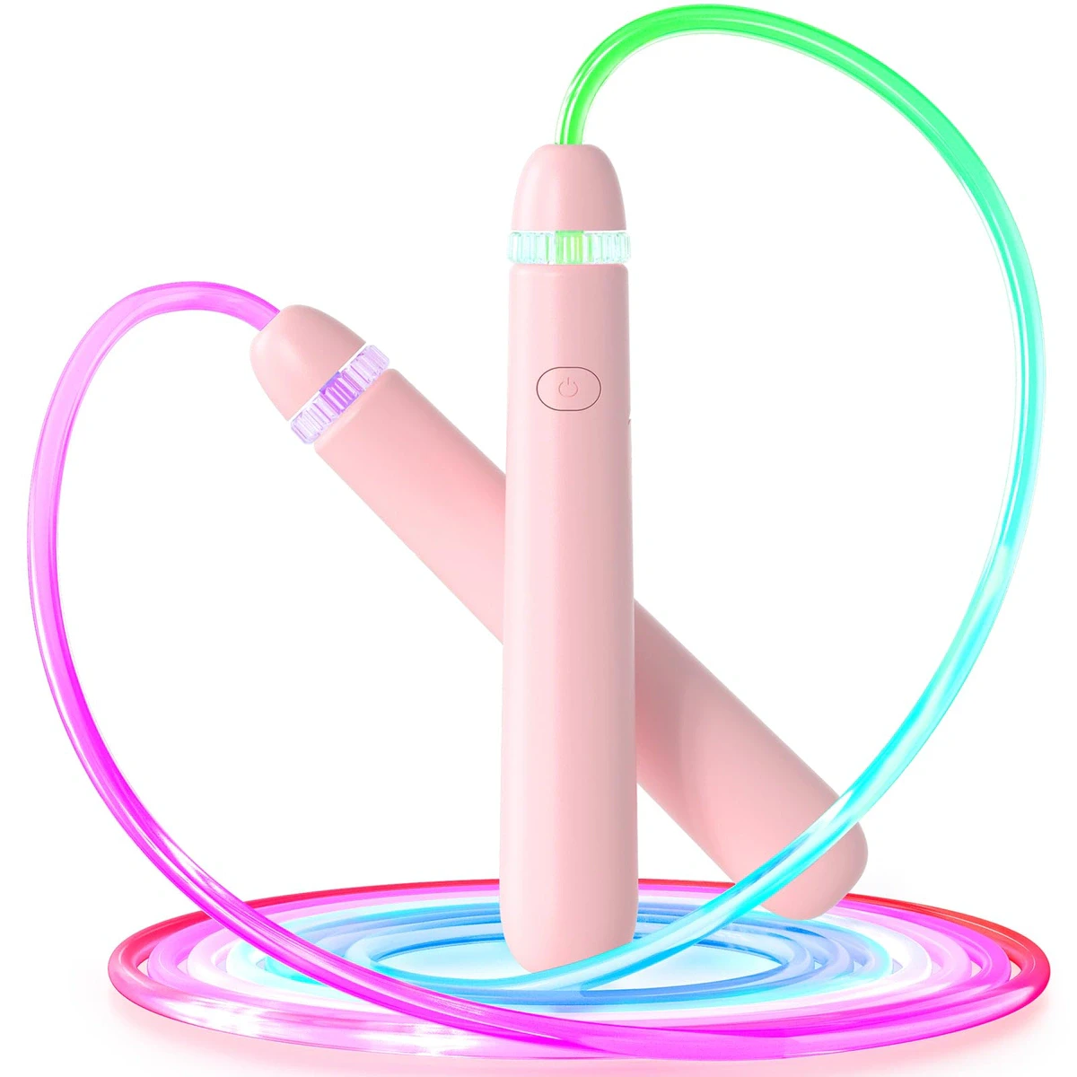 LED Light-Up Adjustable Jump Rope for Kids