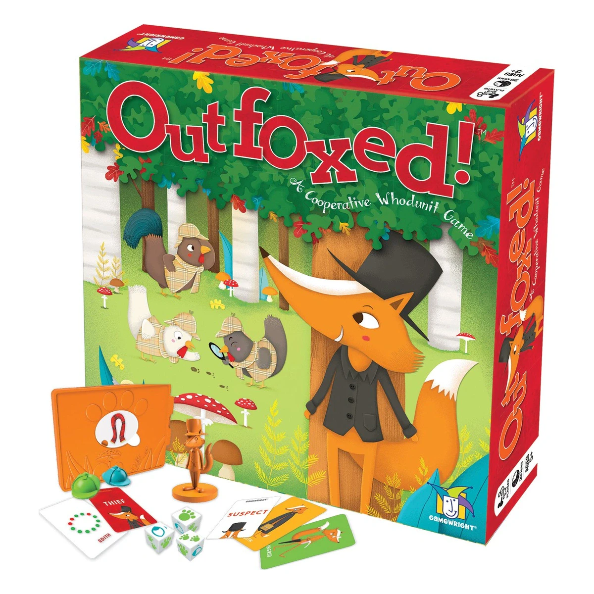 Outfoxed! A Cooperative Whodunit Game for Kids
