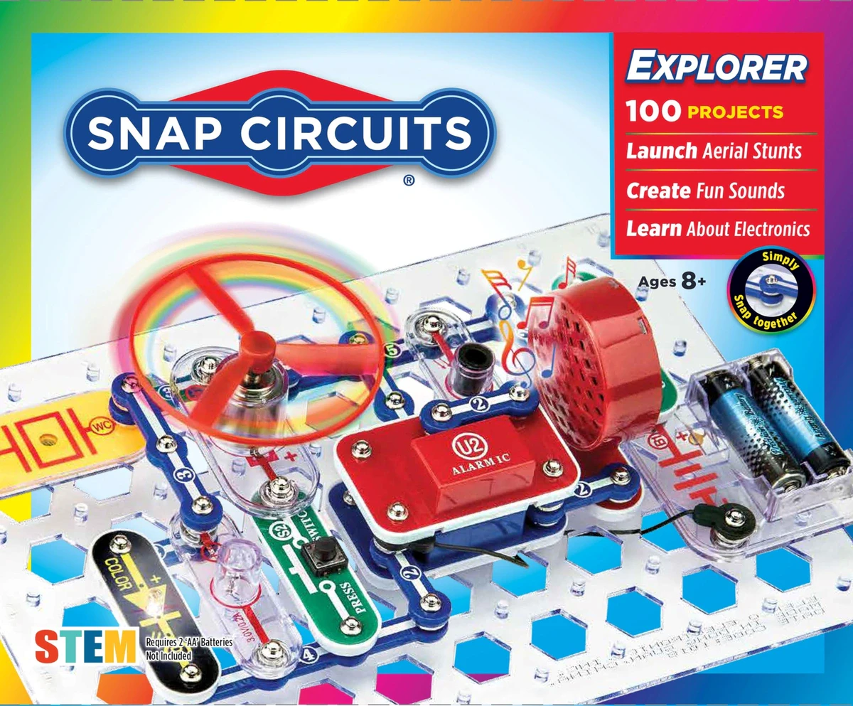 Snap Circuits Jr. SC-100 Electronics Exploration Kit