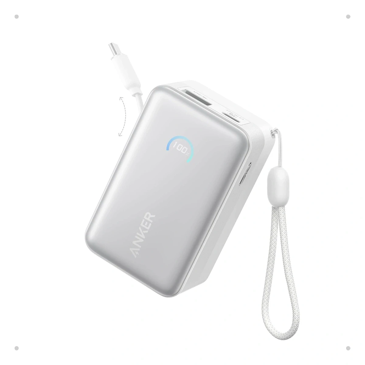 Anker Nano Portable Charger, 10,000mAh 45W