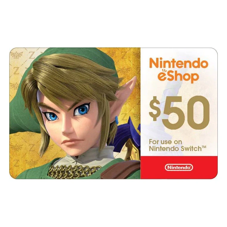 Nintendo eShop Gift Card ($50)