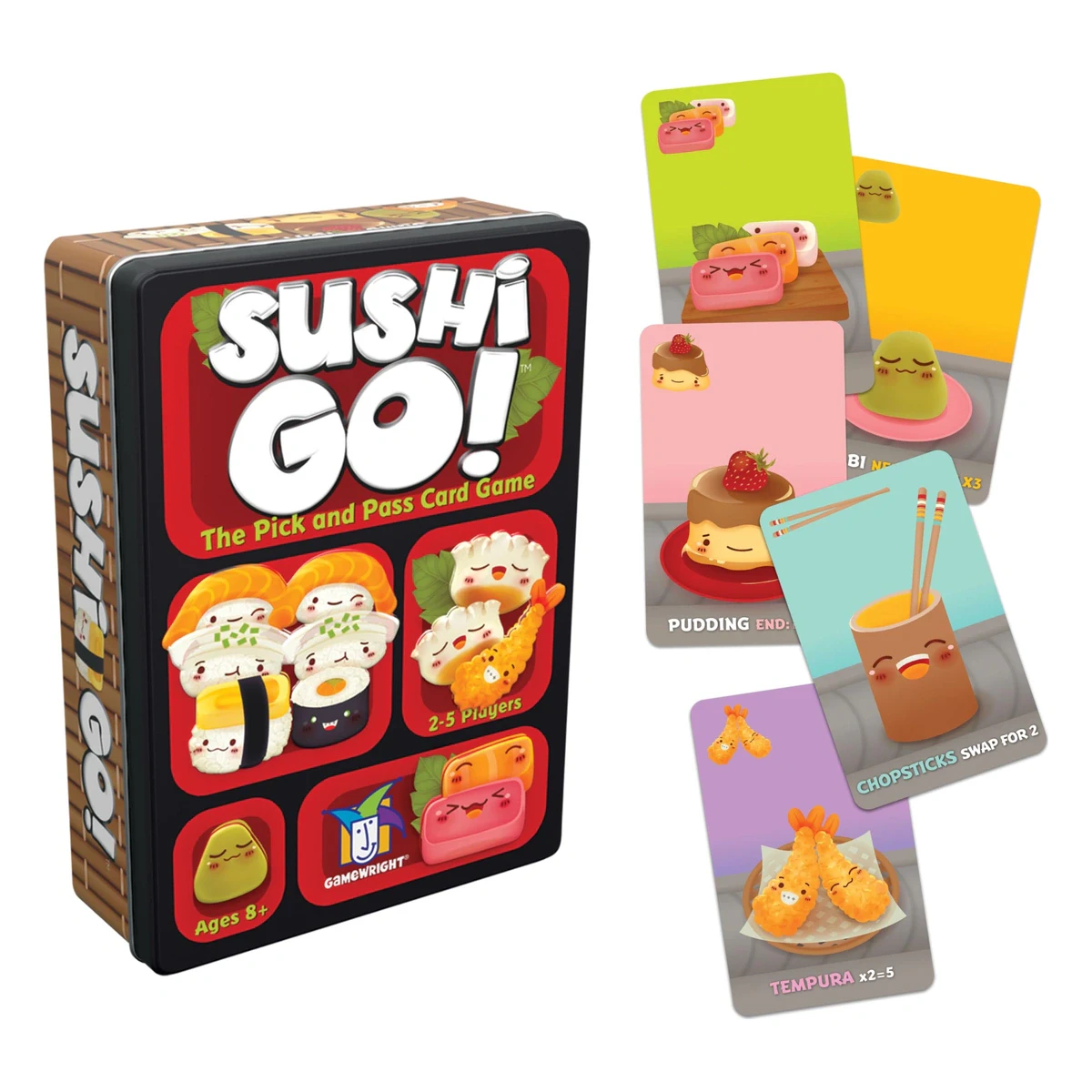 Gamewright Sushi Go! Pick-and-Pass Card Game