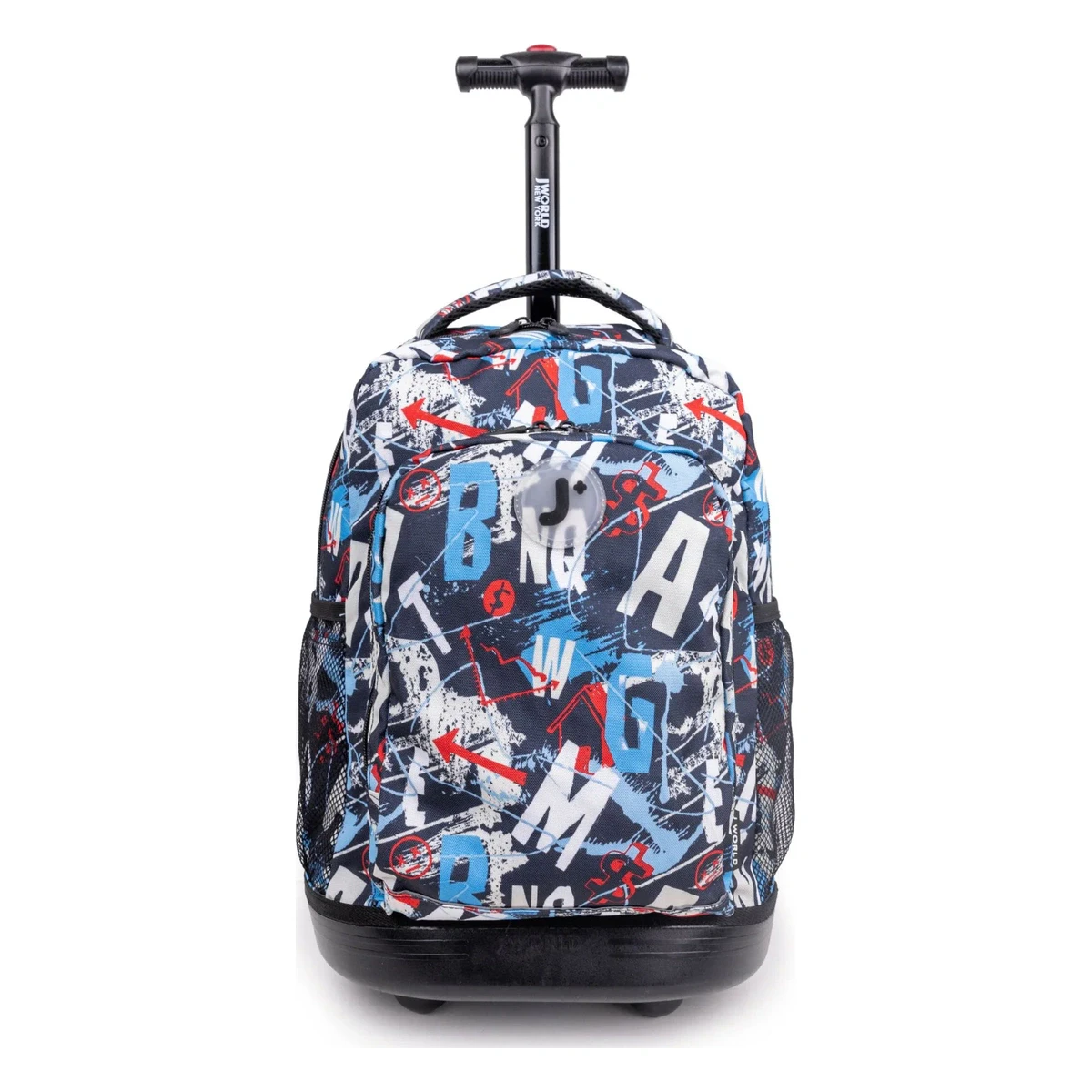 J World New York Sunny 17" Kids Rolling Backpack