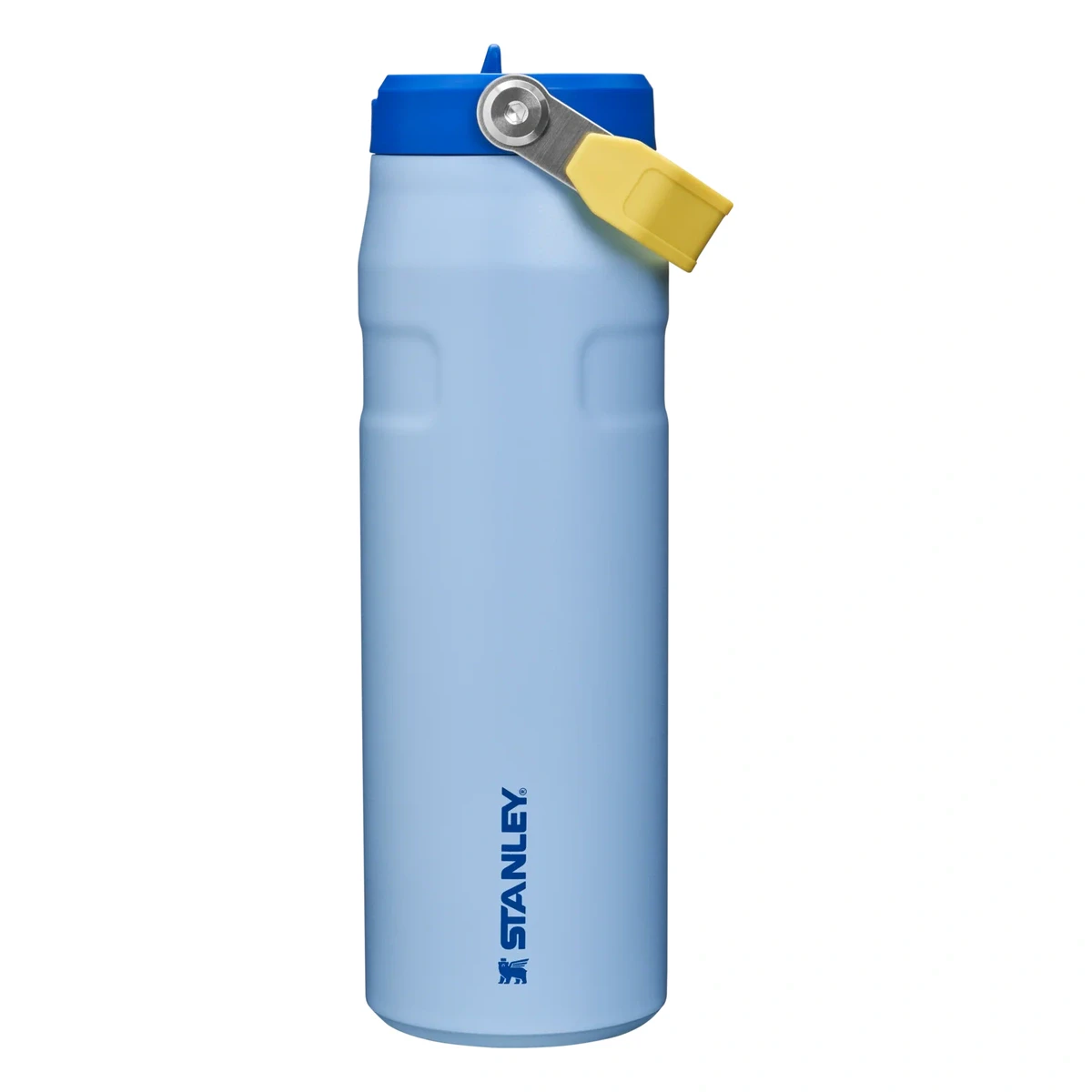 Stanley The IceFlow Bottle with Flip Straw Lid 2.0, 24 oz (Cornflower / Admiral Blue)