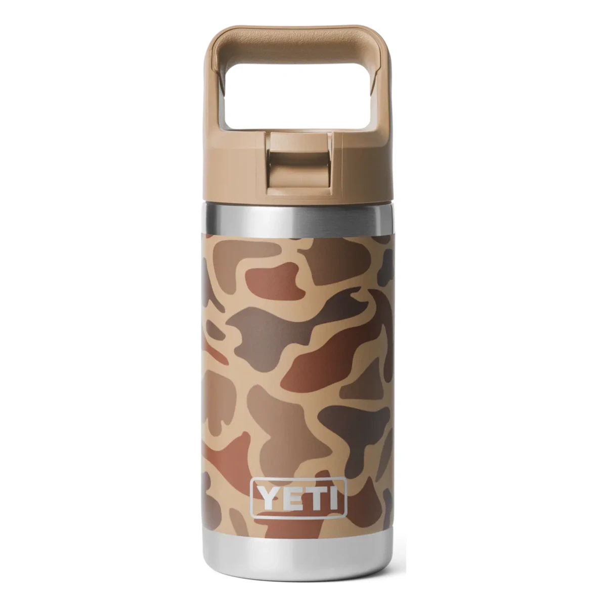 YETI Rambler Jr. 12 oz Kids Water Bottle with Straw Cap (Wetlands Camo)