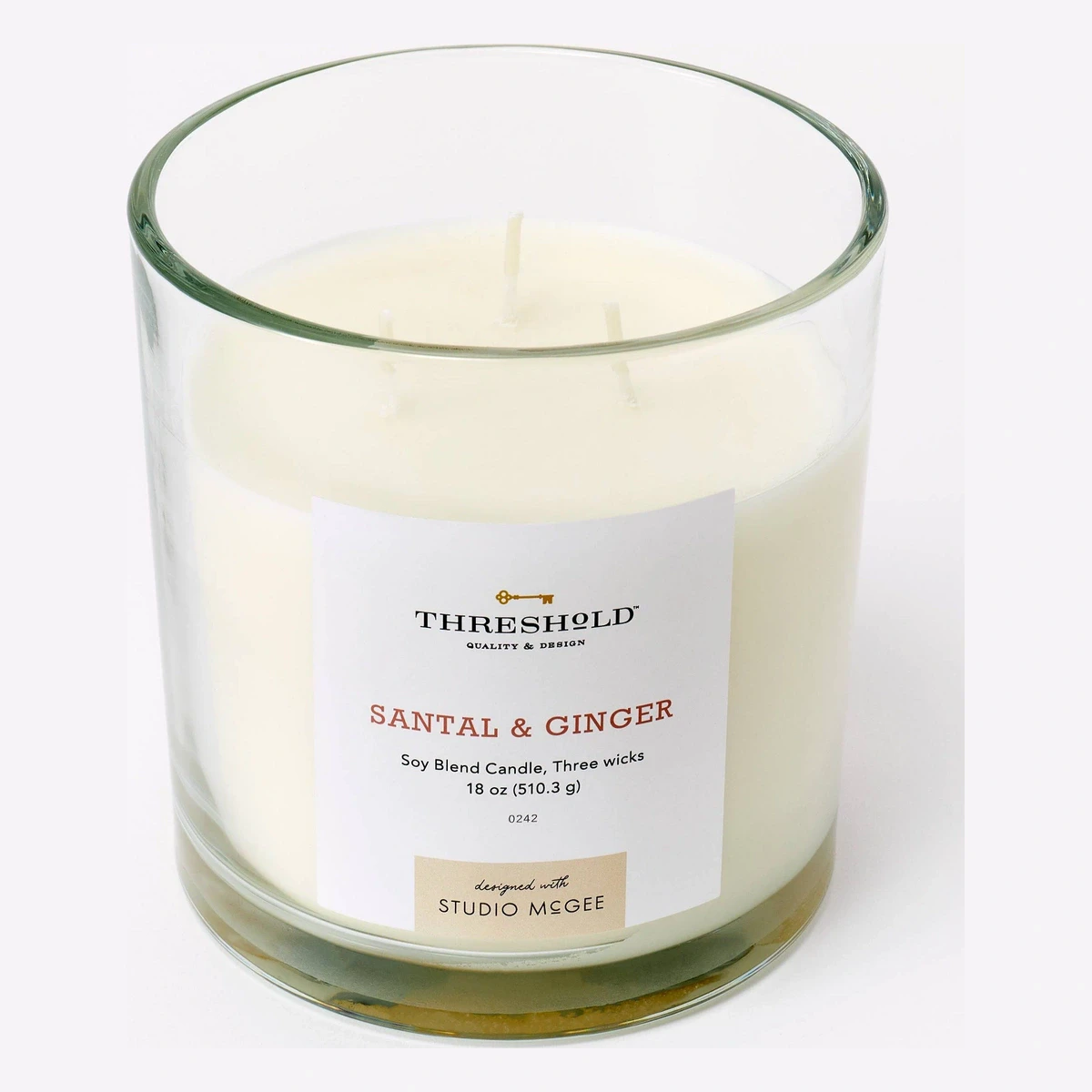 Threshold x Studio McGee Santal & Ginger 3-Wick Candle (18 oz)