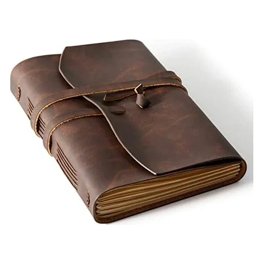 leather travel journal