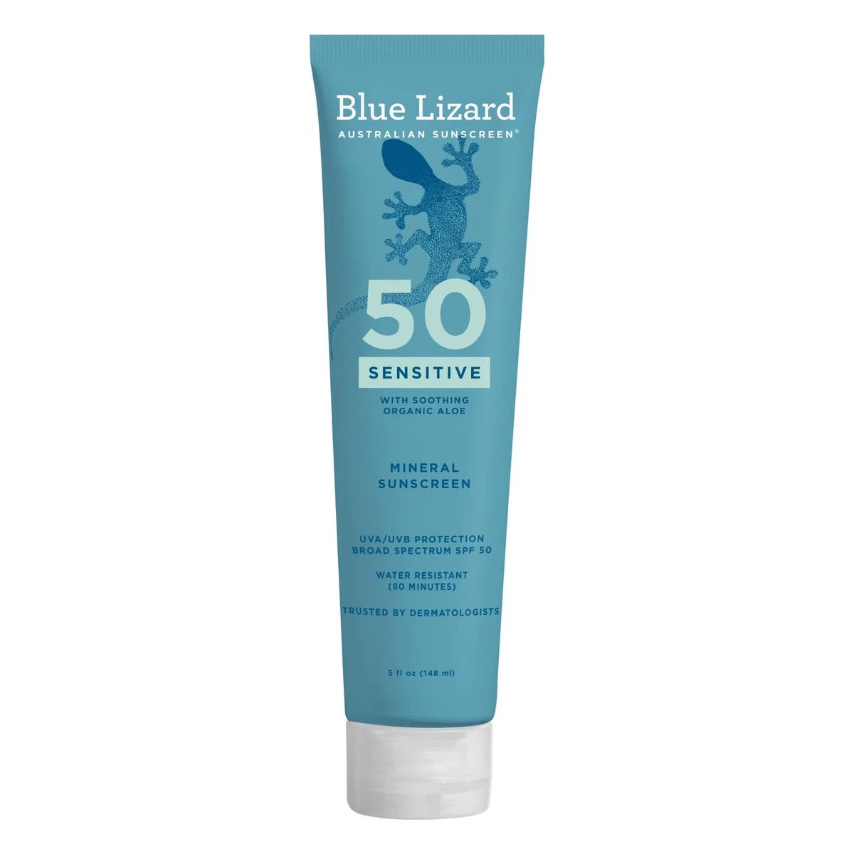 Blue Lizard Sensitive Mineral Sunscreen Lotion, SPF 50+