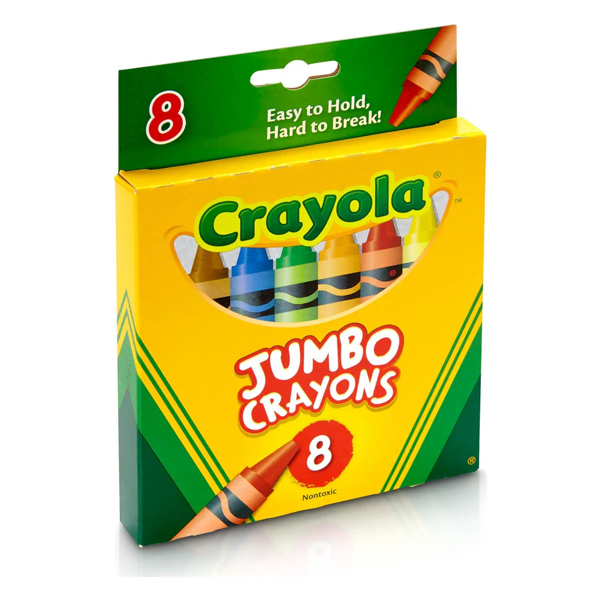 Crayola Jumbo Easy Grasp Crayons, 8ct