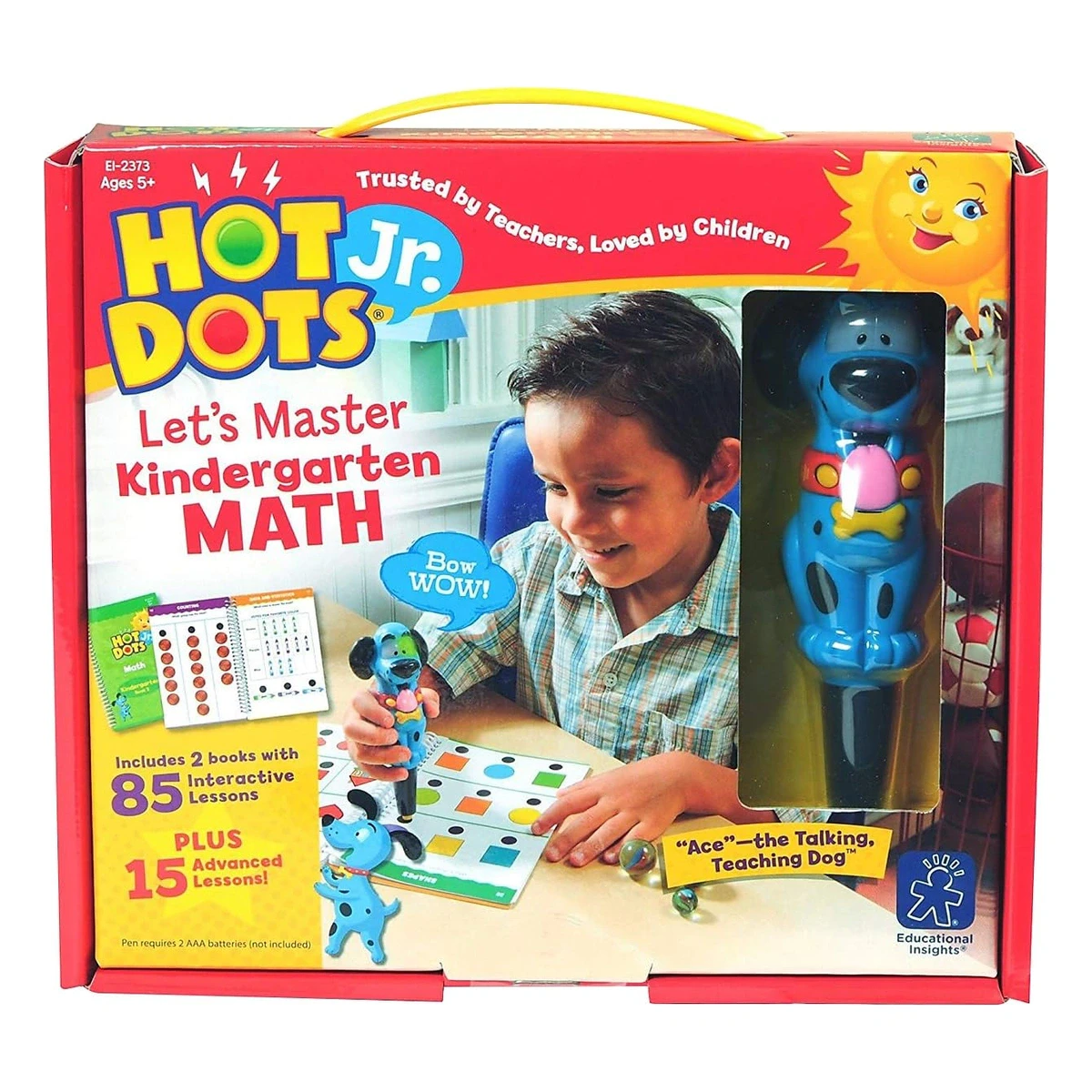 Educational Insights Hot Dots Jr. Let's Master Kindergarten Math