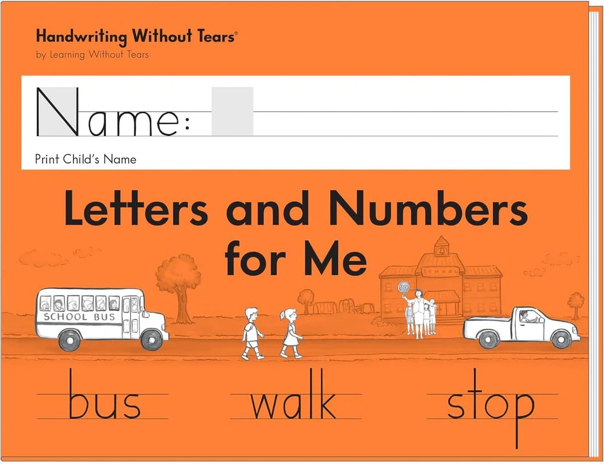 Learning Without Tears — Letters & Numbers for Me, Kindergarten