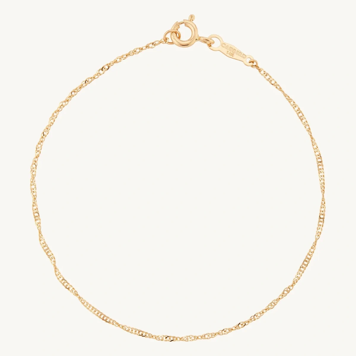 Catbird Sweet Nothing Bracelet (10k/14k Gold)