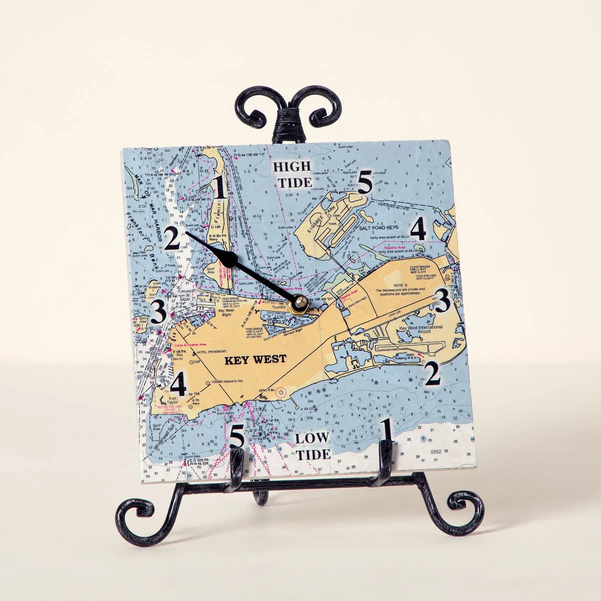 Custom Map Tide Clock