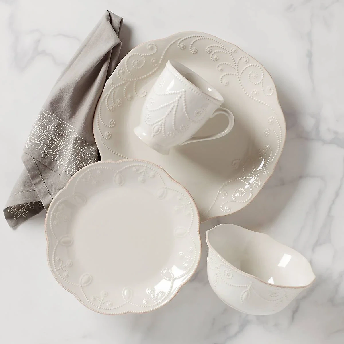Lenox French Perle 4-Piece Place Setting