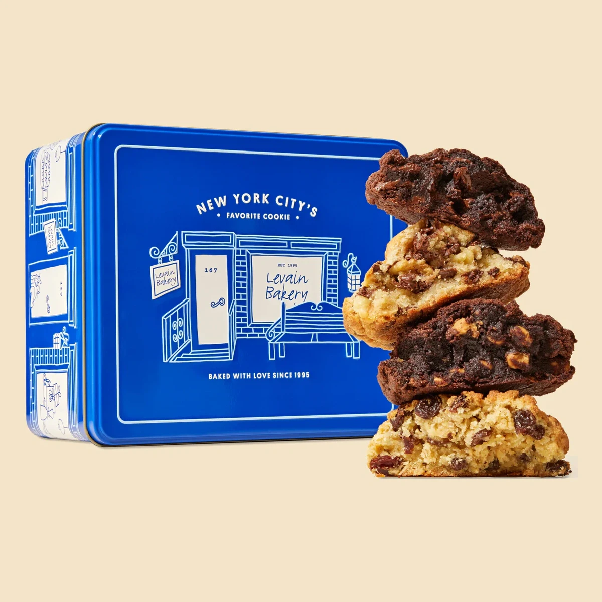 Levain Bakery Classic Tin Gift Set