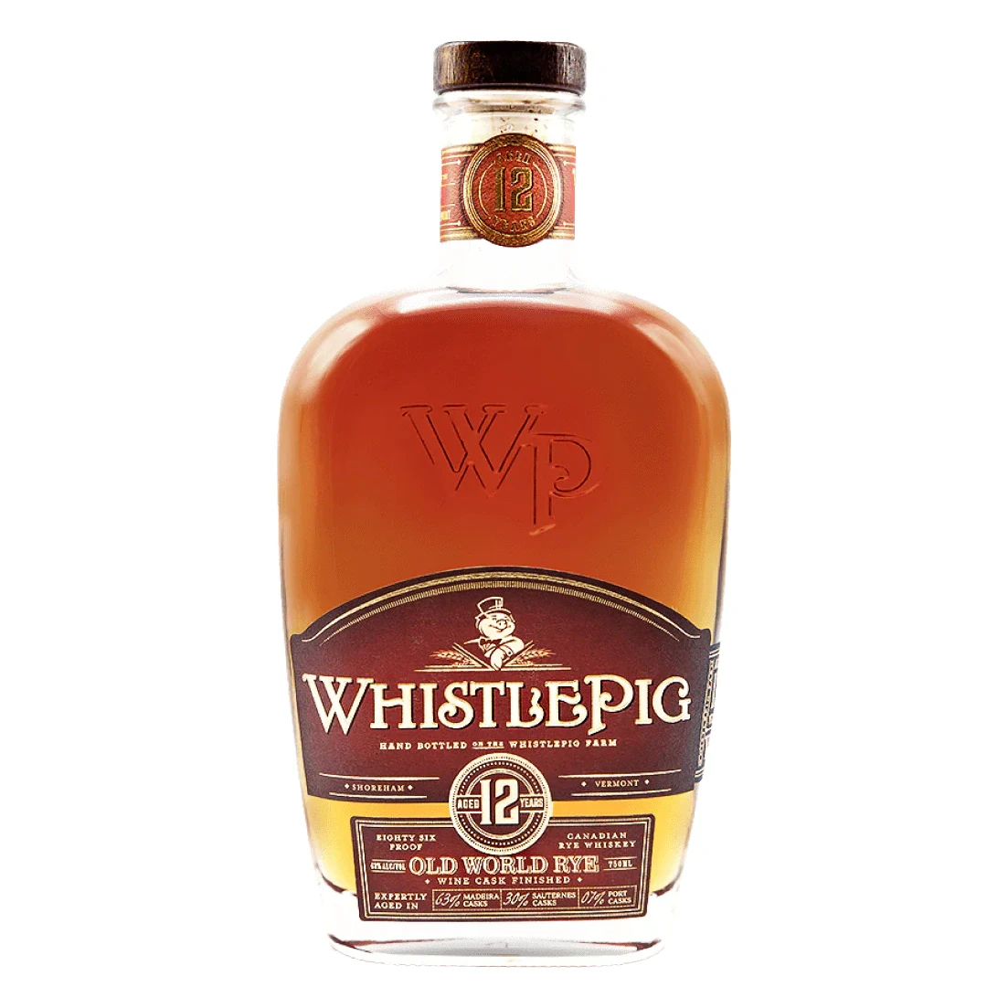 WhistlePig Old World 12 Year Rye Whiskey