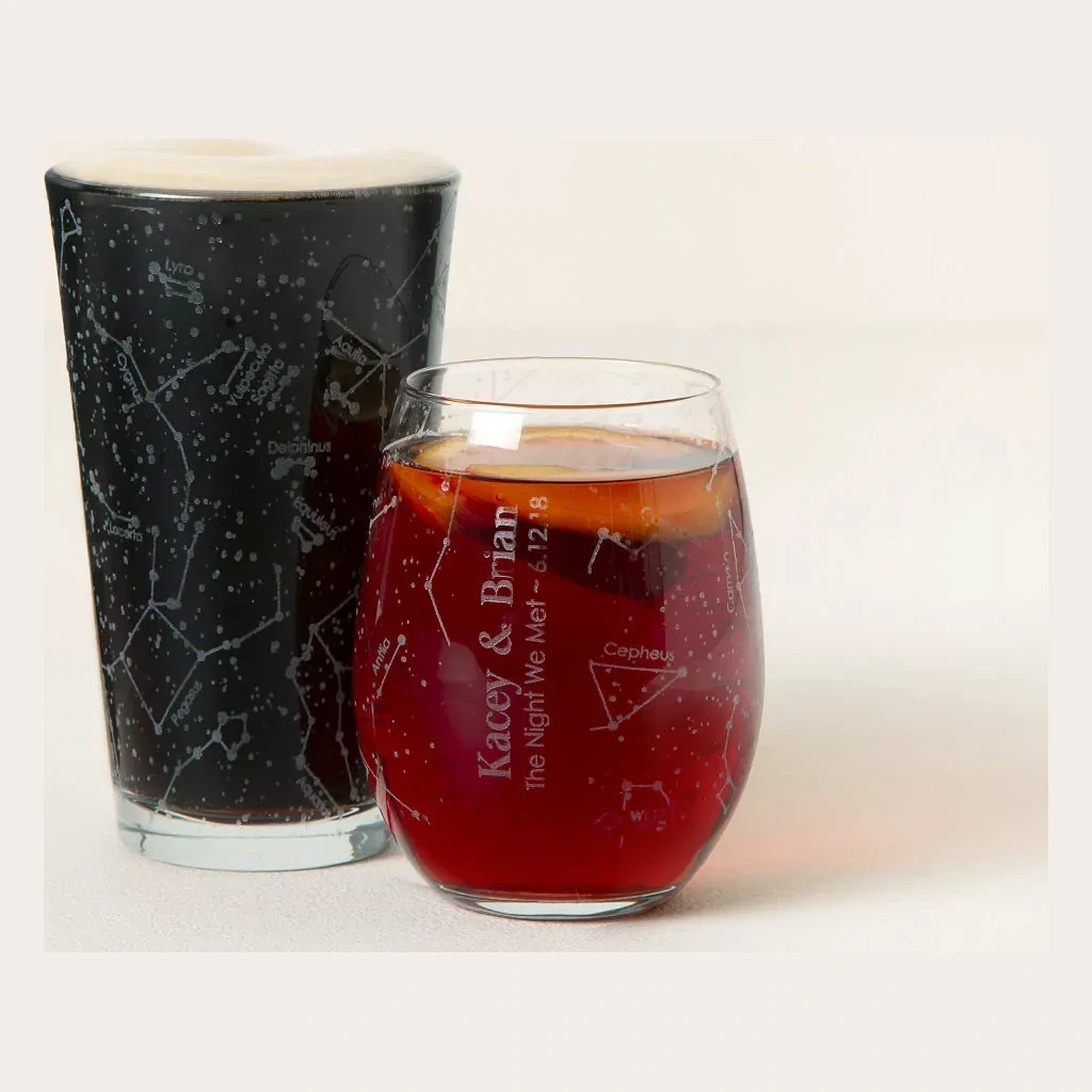 Back to That Night — Custom Sky Glassware (Set of 2)