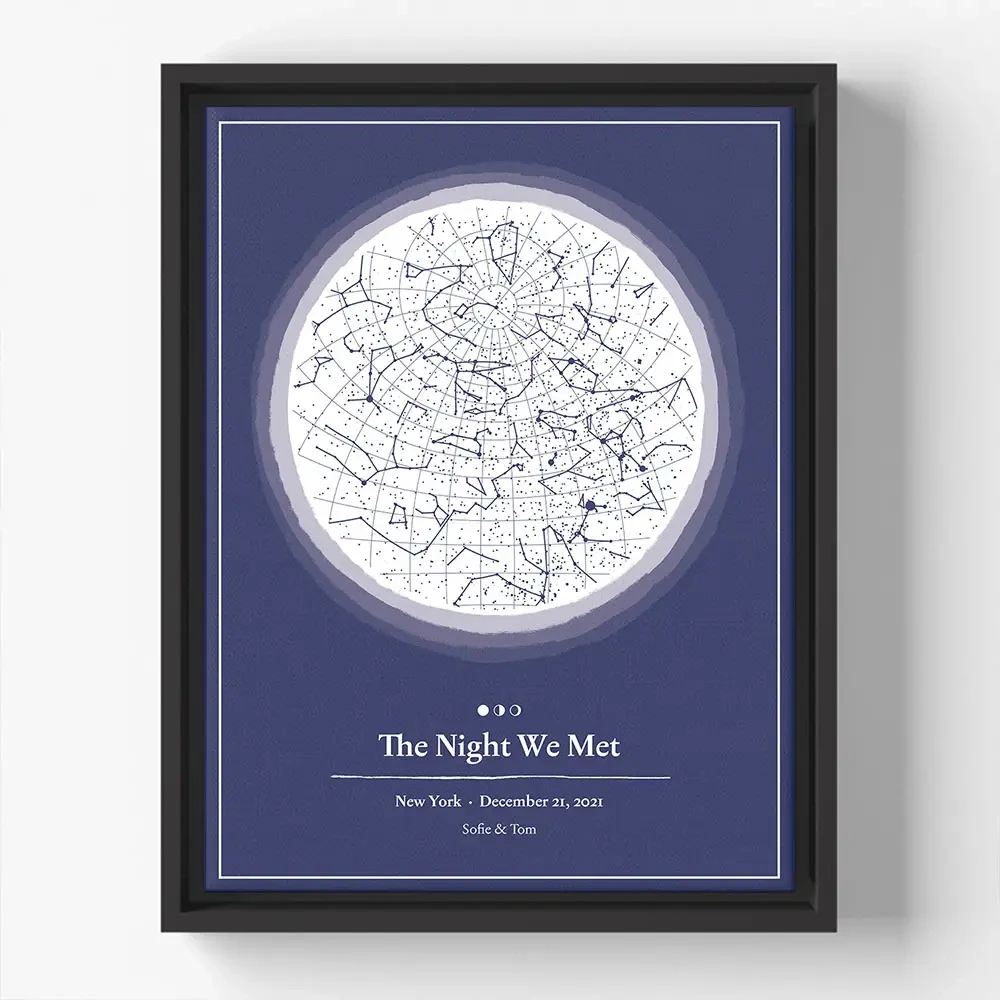 Lime & Lou Your Custom Starmap Canvas
