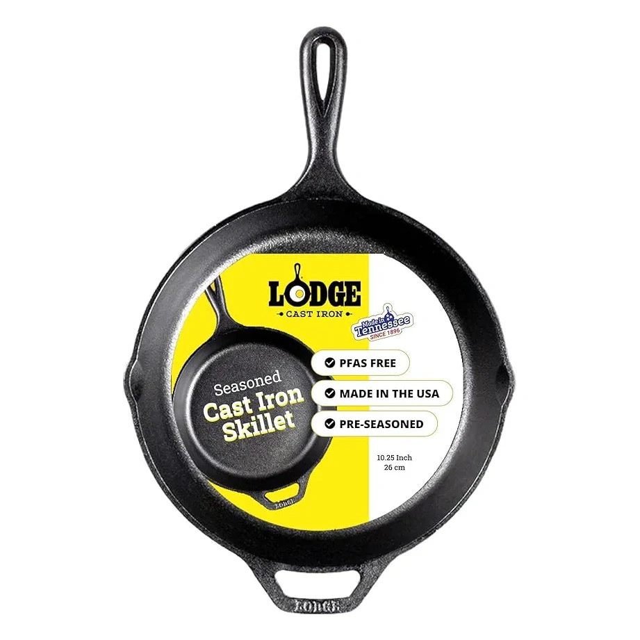 Lodge 10.25" Seasoned Cast Iron Skillet