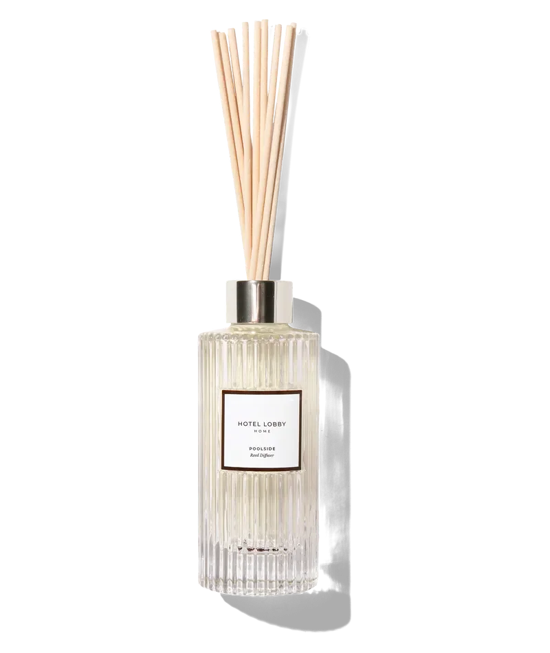 Hotel Lobby Candle Poolside Reed Diffuser