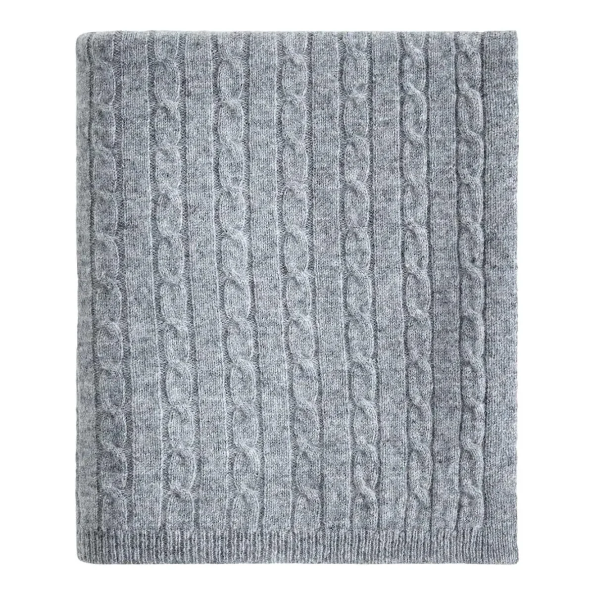 Quince Luxe Cable Knit Cashmere Baby Blanket