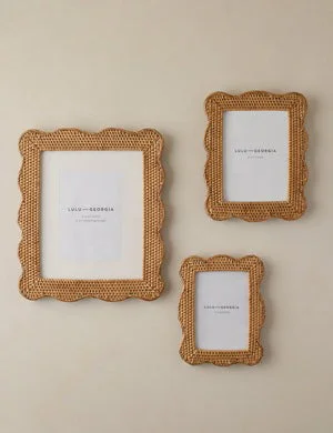 Lulu and Georgia Tyna Rattan Picture Frame