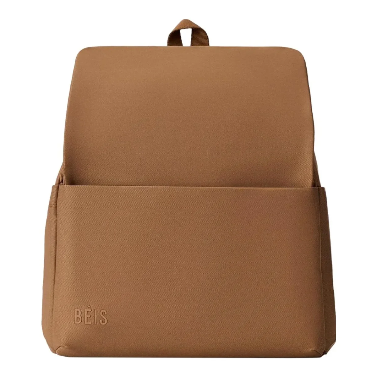 BÉIS The Everyday Diaper Backpack (Camel Vegan Leather)