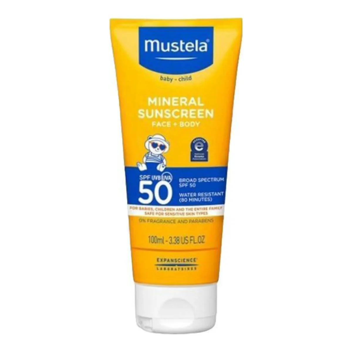 Mustela SPF 50 Mineral Sunscreen Lotion