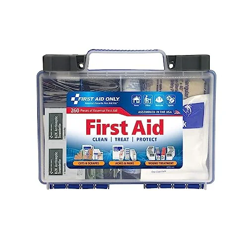 First Aid Only 260-Piece All-Purpose First Aid Kit