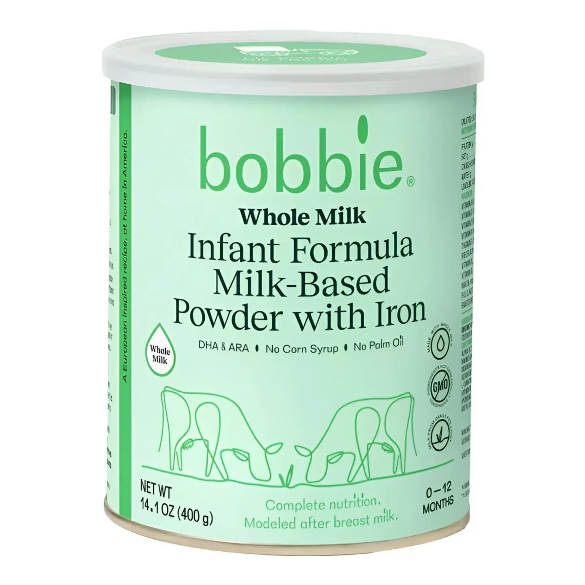 Bobbie Grass-Fed Whole Milk Infant Formula