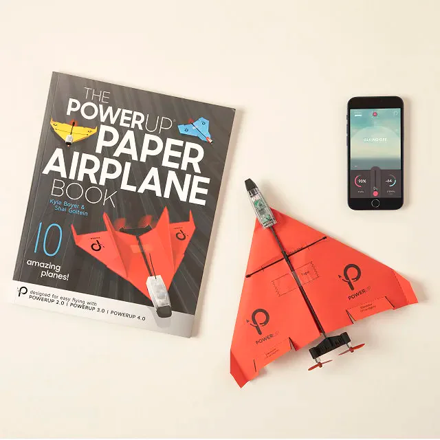 PowerUp Smartphone-Controlled Paper Airplane Kit