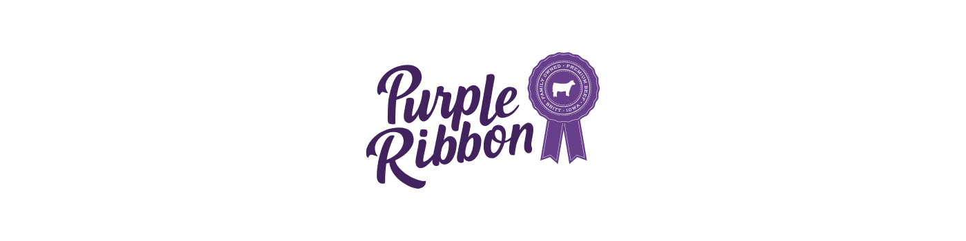 Purple Ribbon Beef Gifting