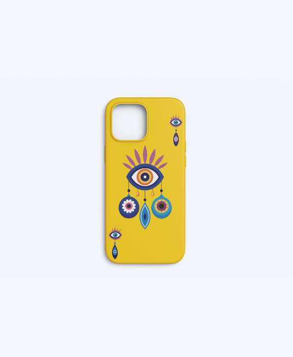 Radiant Eye Charm Phone Case