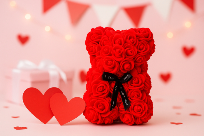 Teddy Bear – Red (20cm) 