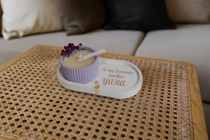 Lavender Gratitude Candle