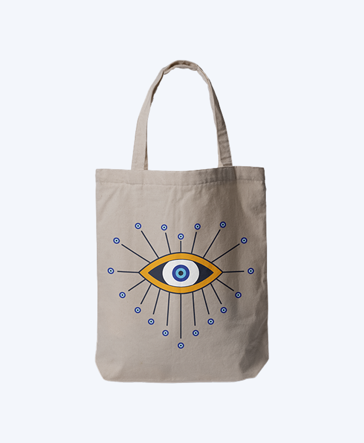 Radiant Eye – Evil Eye Tote Bag