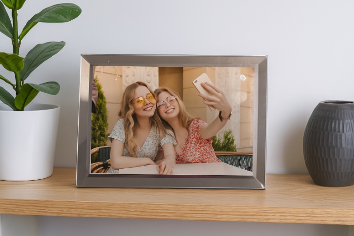 Clear Glass Photo Frame – Personalized Print