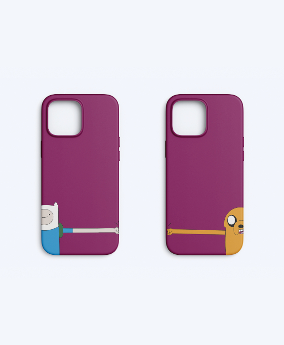 Adventure Time Duo Phone Case Set