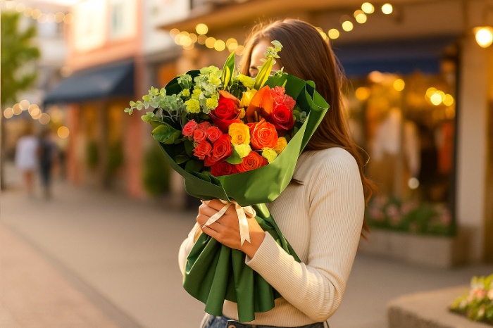 Sunset Glow Bouquet