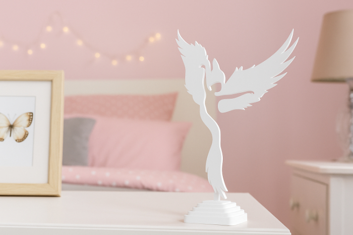 Ballet Dancer with Wings Sculpture
