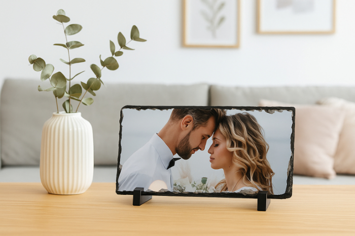 Rock shaped rectangular shape photo 