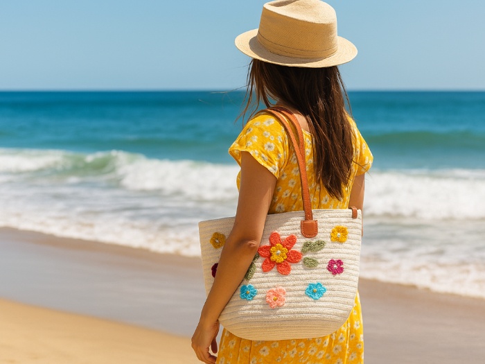 Handmade Bloom & Carry – Tote Bag