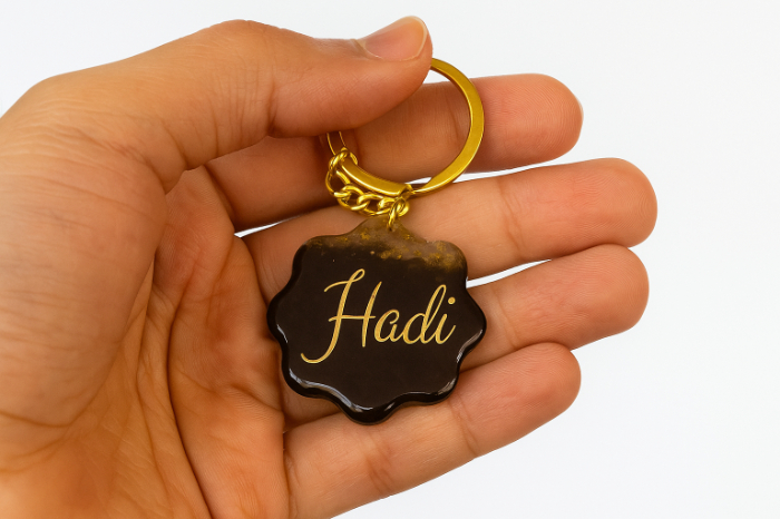 Glam Resin Keychain