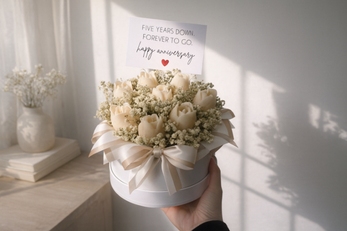 Forever Bloom Flower Box