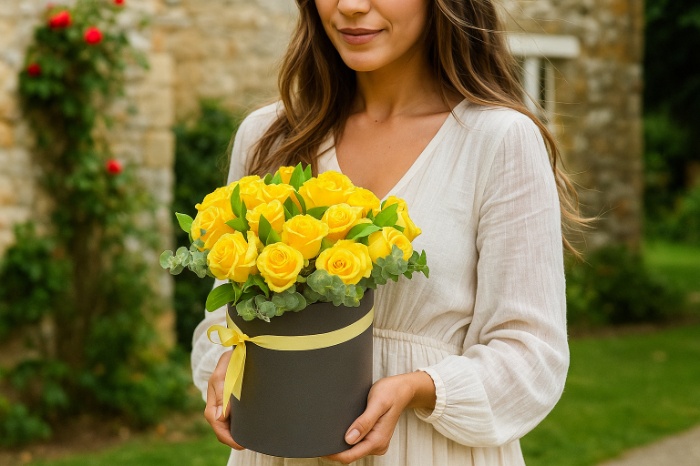 Sunshine Box Bouquet