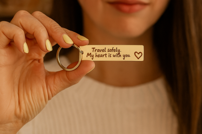 Heartfelt Journey Keychain