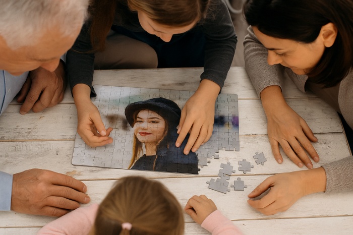 Rectangular MDF Wooden Puzzle