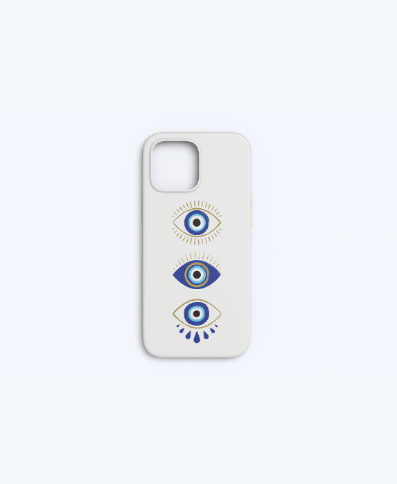 Triple Evil Eye Phone Case