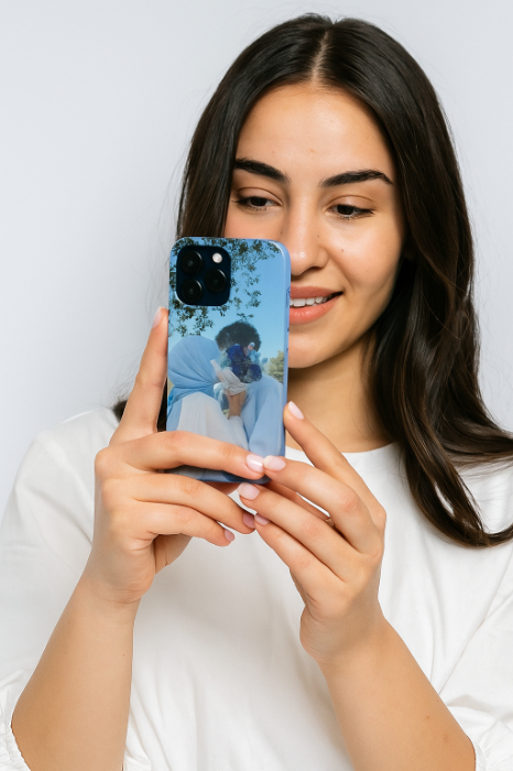 Memories in Hand – Custom Photo Phone Case